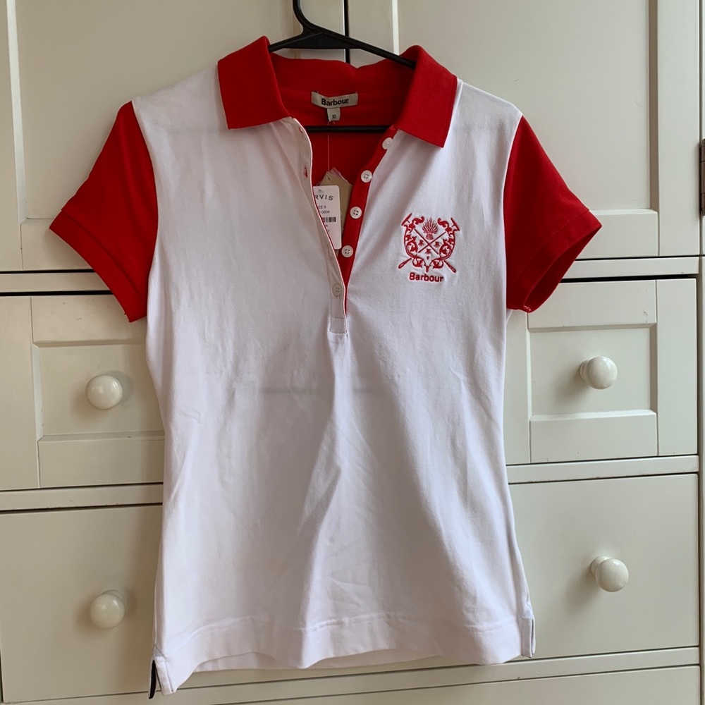 NWT Barbour Equestrian polo shirt